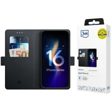 3MK Wallet Case Grāmatveida Maks Apple iPhone 17 5