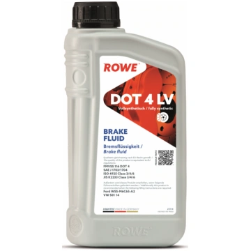 HIGHTEC BRAKE FLUID DOT 4 LV 1 Liter ROWE