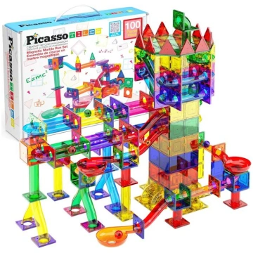PICASSO TILES Magnētiskais konstruktors Marble Run