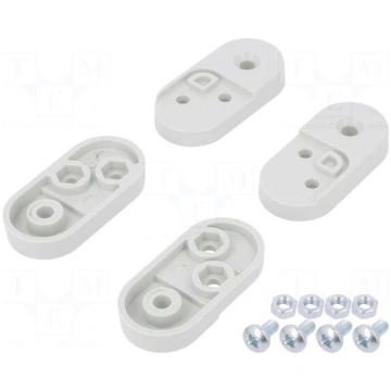 Set of clips | polycarbonate KRADEX ZWM20 PC