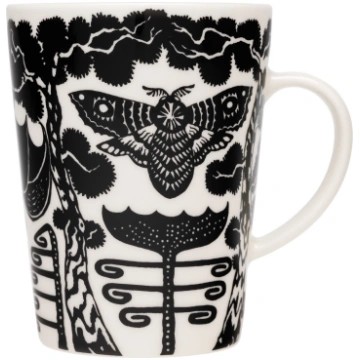 Mug 0,4L Yö b/w gift box IITTALA