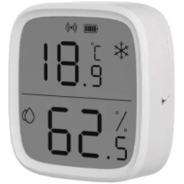 Viedais temperatūras un mitruma sensors ar LCD dis