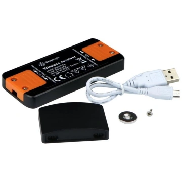 LED controller with wireless rechargeable IR senso