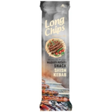 Kartupeļu plāksnes LONGCHIPS ar kebaba garšu, 75g 