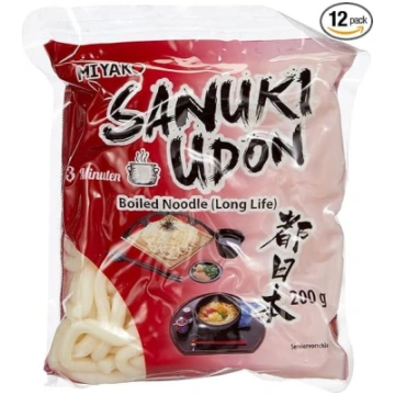 Miyako Sanuki Udon gatavie makaroni, 12 gab. iepak