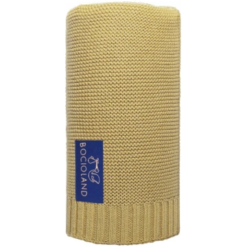 Pleds Bocioland Paris BL077, dzeltena krās