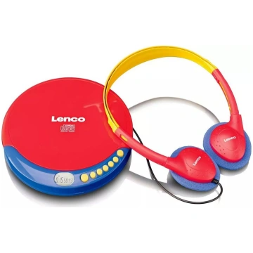 Portatīvais CD atskaņotājs Lenco CD-021 Multicolor