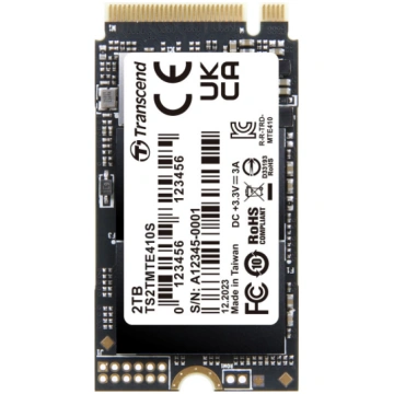 TRANSCEND 2TB M.2 2242 PCIe Gen4x4 NVMe 3D TLC DRA
