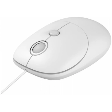 iBOX i011 Seagull wired optical mouse, white | IMO
