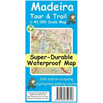 Madeira Tour and Trail Map Bookshop