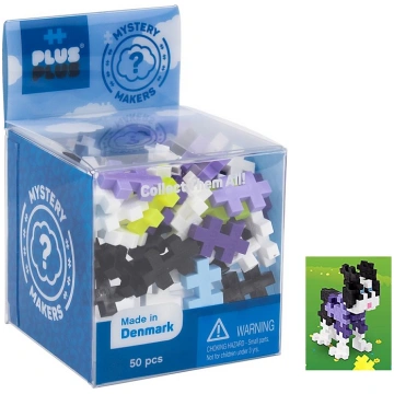 Plus Plus Mystery Builders Pets Boston Terrier kon