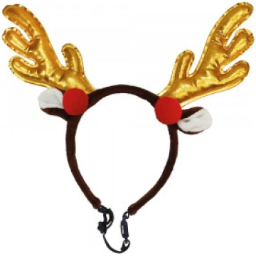 Nobby Xmas Ziemassvētku ziemeļbriežu ragi - zelta 