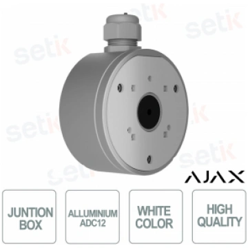 Ajax JunctionBox White 118×59 IP66 for IP Cameras 