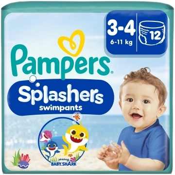 Pampers Splashers S3-4 12 gab