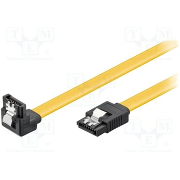 Cable: SATA; SATA L-Type angled plug,SATA L-Type p