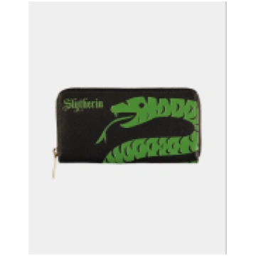 Difuzed Harry Potter Slytherin Zip Around Wallet -