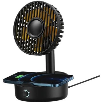 Baseus WXYZ-B01 table fan with wireless charging, 