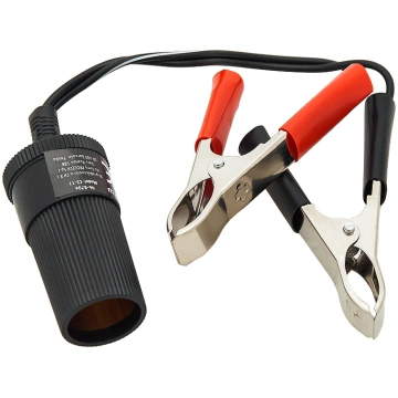 Car extension socket 0.5m with alligator clips OEM