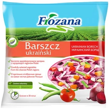 SALD.DĀRZEŅI UKRAIŅU BORŠCS FROZANA 400G
