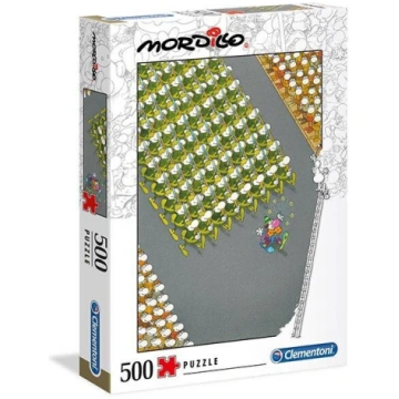 Clementoni: 500EL puzzle. Mordillo martā