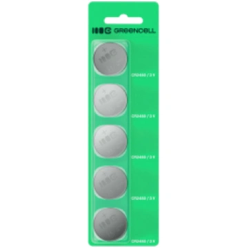 Baterijas Green Cell Blister 5x Lithium Battery CR