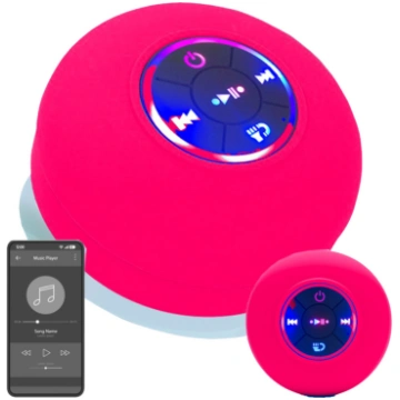 Mini bezvadu Bluetooth skaļrunis ar piesūcekni IPX