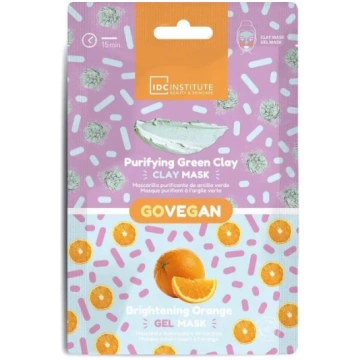 Idc Skincare Essentials Duo Mask Green Clay + Oran