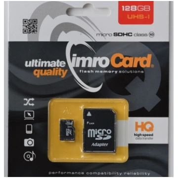 IMRO Memory Card microSDHC / 128GB / Class 10 UHS-