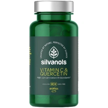 Silvanols Vitamin C&Quercetin, 120 kapsulas