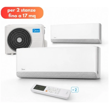 Midea Breezeless E Dual Split 5,28 kW 9.000 + 9.00