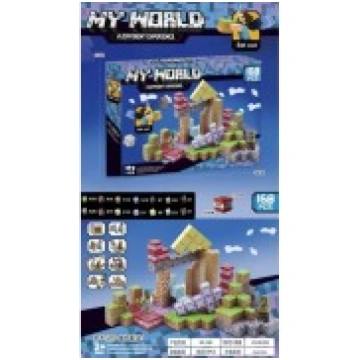 Minecraft Magnetic Blocks - My World - 168 pcs. -