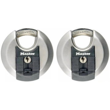Diska slēdzene MASTER LOCK 70mm nerūsējošā tērauda