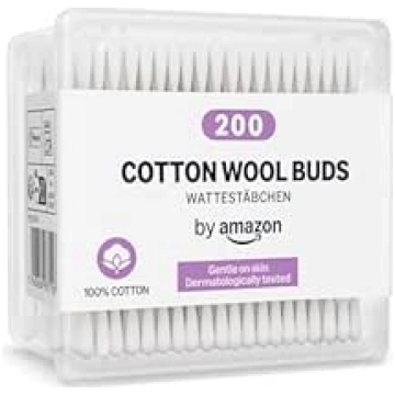 by Amazon 200 x 100% Cotton Buds : Amazon.de: Beau