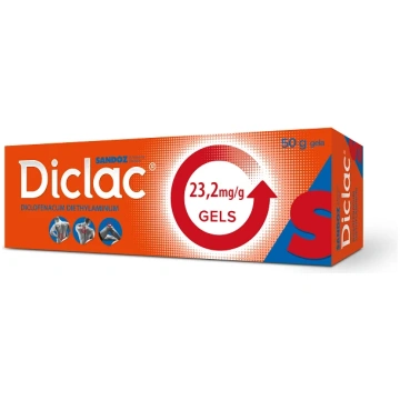 Diclac 23.2mg/g gels, 50 g