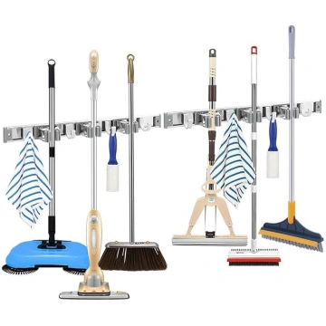Piyl Slota Mop Holder Sienas turētājs Uzkarināms m