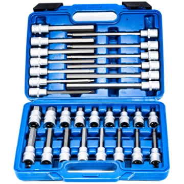 Seškanšu bitu komplekts muciņās 1/2" H5-19 mm 30 g