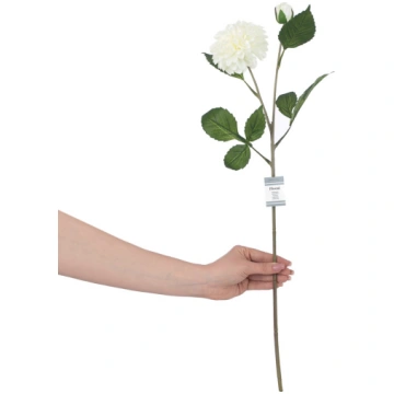 Mākslīgie ziedi, peonija AmeliaHome Piwoni White, 
