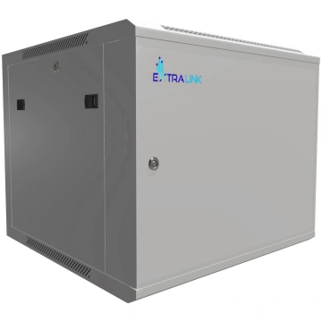 Extralink 9U 600x600 ASP Gray | Rackmount cabinet 