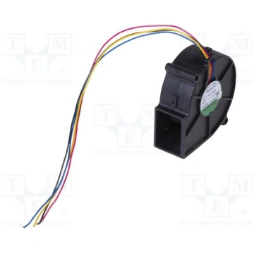 Fan: DC; blower; 12VDC; 75x75x30mm; 26.33m3/h; 42d