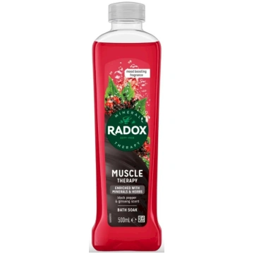 Radox Muscle Therapy Bath Soak Vannas Putas 500 ml