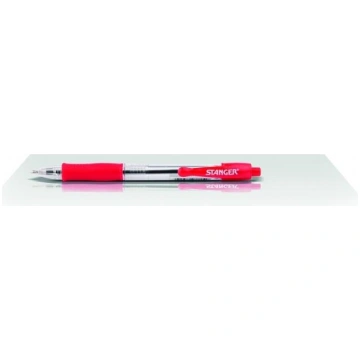 STANGER Ball Point Pens 1.0 Softgrip retractable, 