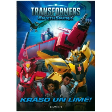 Transformers. EARTHSPARK. Krāso un līmē