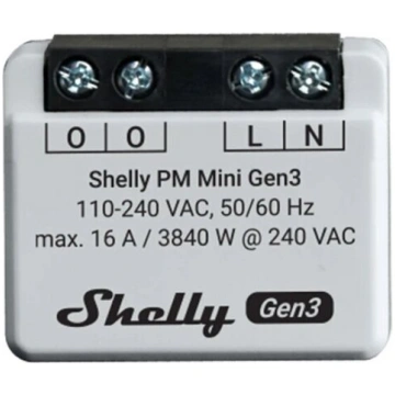 Patēriņa skaitītājs - Shelly - PM Mini Gen 3 - 2 i