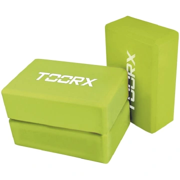 Yoga block TOORX Yoga Block, green AHF-025