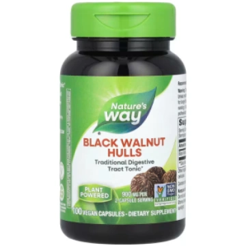 Black Walnut Hulls Nature"s Way 100 caps