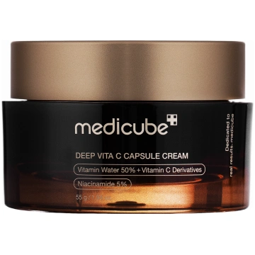Medicube - Deep Vita C Capsule Cream - Izgaismojoš