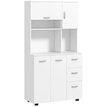 Virtuves skapis, bufete, 3 atvilktnes, 3 plaukti,
