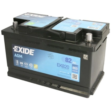 EXIDE EK820 82Ah AGM