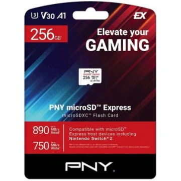 Atmiņas karte telefonam Pny Microsdxc Express 256g