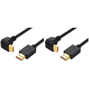 CABLEPELADO HDMI-Ethernet-Kabel, abgewinkelt, verg